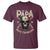 Funny Mexican Dad T Shirt El Papa Mas Chingon Vintage Mexico Skull