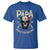 Funny Mexican Dad T Shirt El Papa Mas Chingon Vintage Mexico Skull