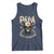 Funny Mexican Dad Tank Top El Papa Mas Chingon Vintage Mexico Skull