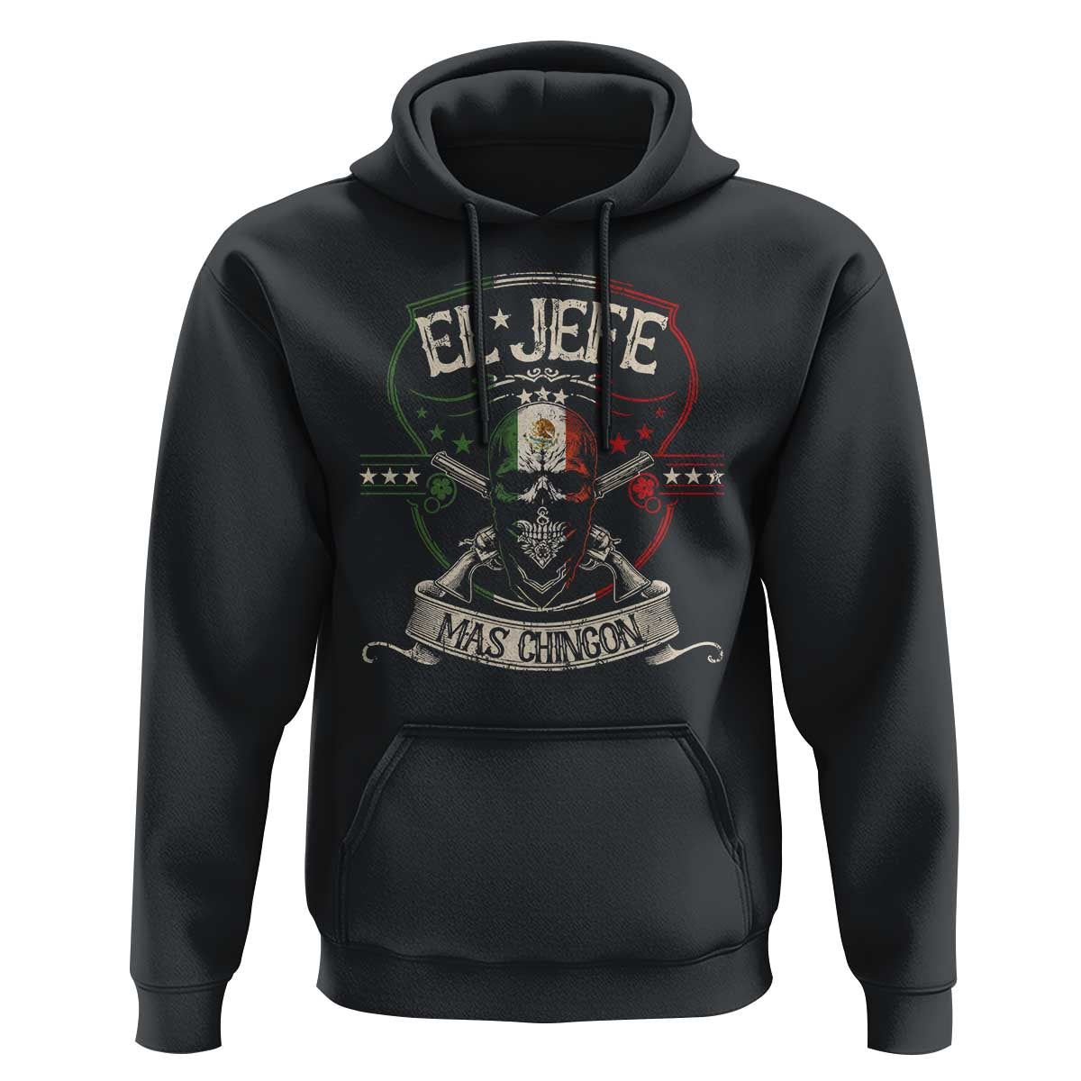 Funny El Jefe Mas Chingon Hoodie Mexican Boss
