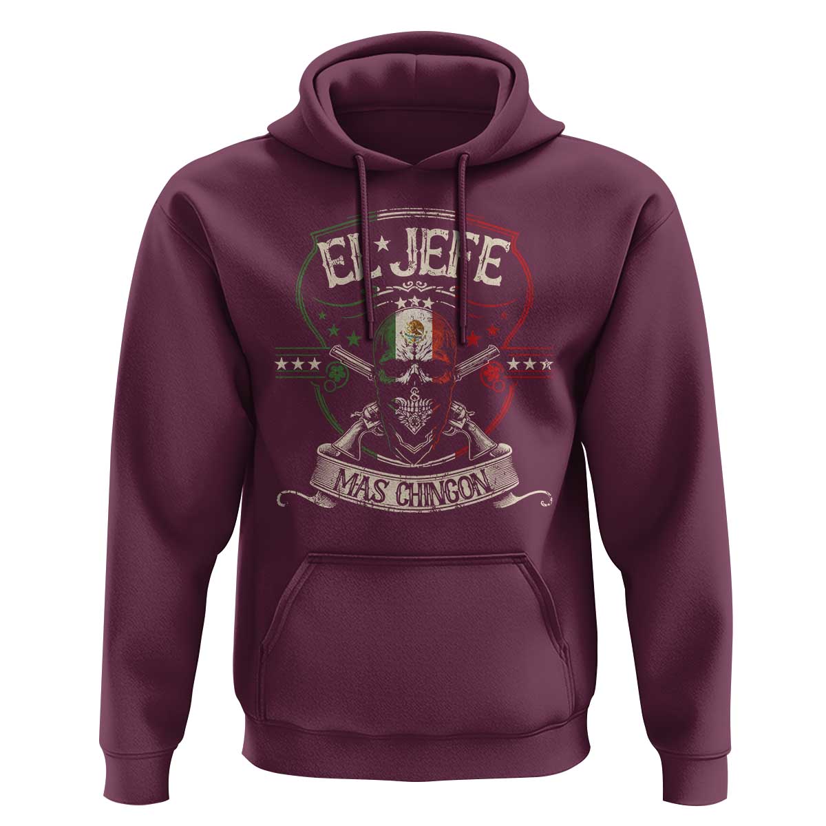 Funny El Jefe Mas Chingon Hoodie Mexican Boss