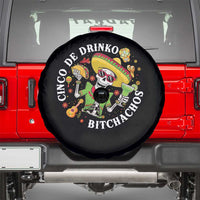 Cinco De Drinko Bitchachos Spare Tire Cover Funny Cinco De Mayo Drinking Mexican Fiesta