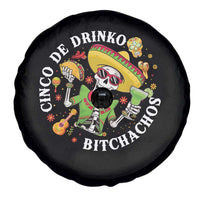 Cinco De Drinko Bitchachos Spare Tire Cover Funny Cinco De Mayo Drinking Mexican Fiesta