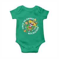 Cinco De Drinko Bitchachos Baby Onesie Funny Cinco De Mayo Drinking Mexican Fiesta