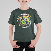 Cinco De Drinko Bitchachos T Shirt For Kid Funny Cinco De Mayo Drinking Mexican Fiesta