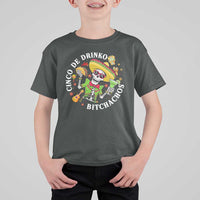 Cinco De Drinko Bitchachos T Shirt For Kid Funny Cinco De Mayo Drinking Mexican Fiesta