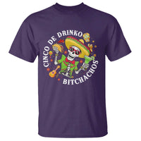 Cinco De Drinko Bitchachos T Shirt Funny Cinco De Mayo Drinking Mexican Fiesta
