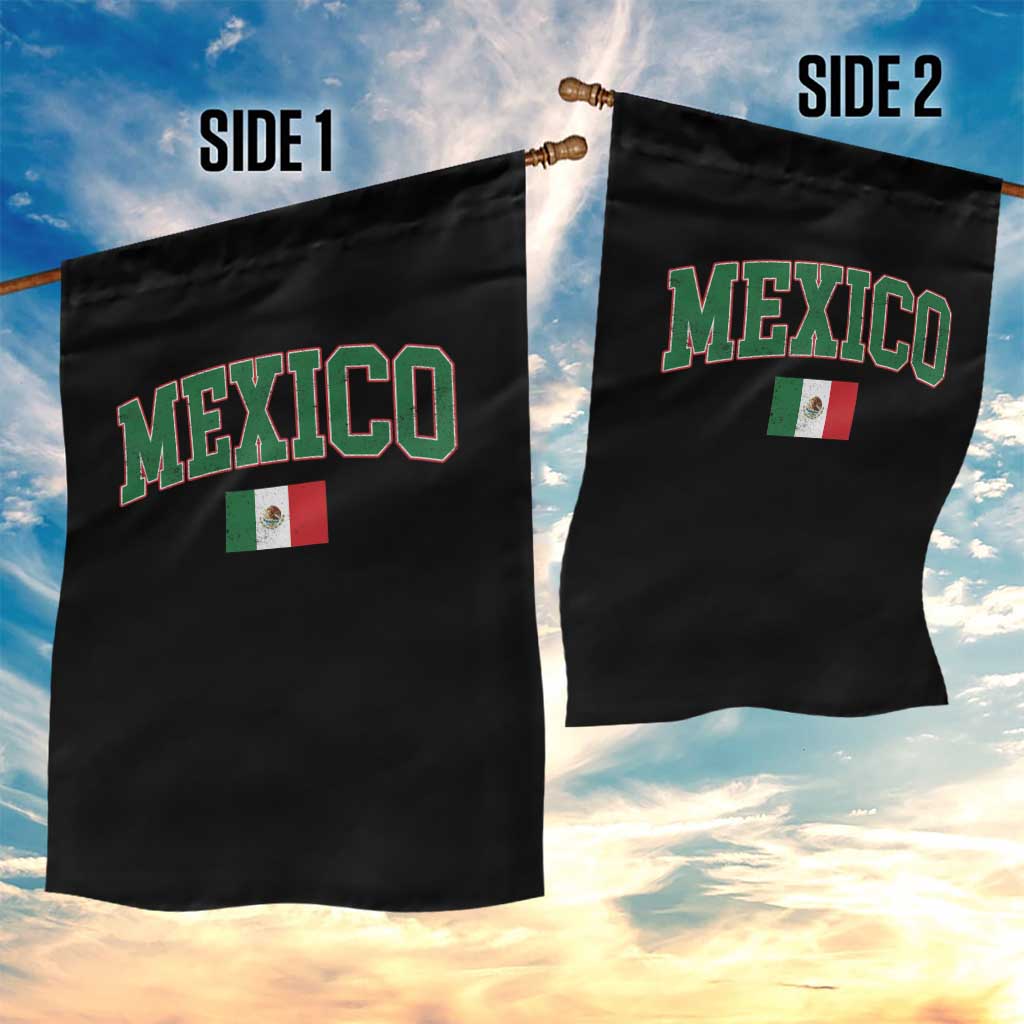 Mexico Flag Vintage Mexican Pride Heritage Garden Flag