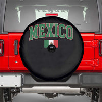 Mexico Flag Vintage Mexican Pride Heritage Spare Tire Cover