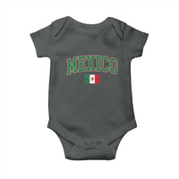 Mexico Flag Vintage Mexican Pride Heritage Baby Onesie
