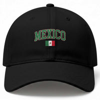 Mexico Flag Vintage Mexican Pride Heritage Baseball Cap