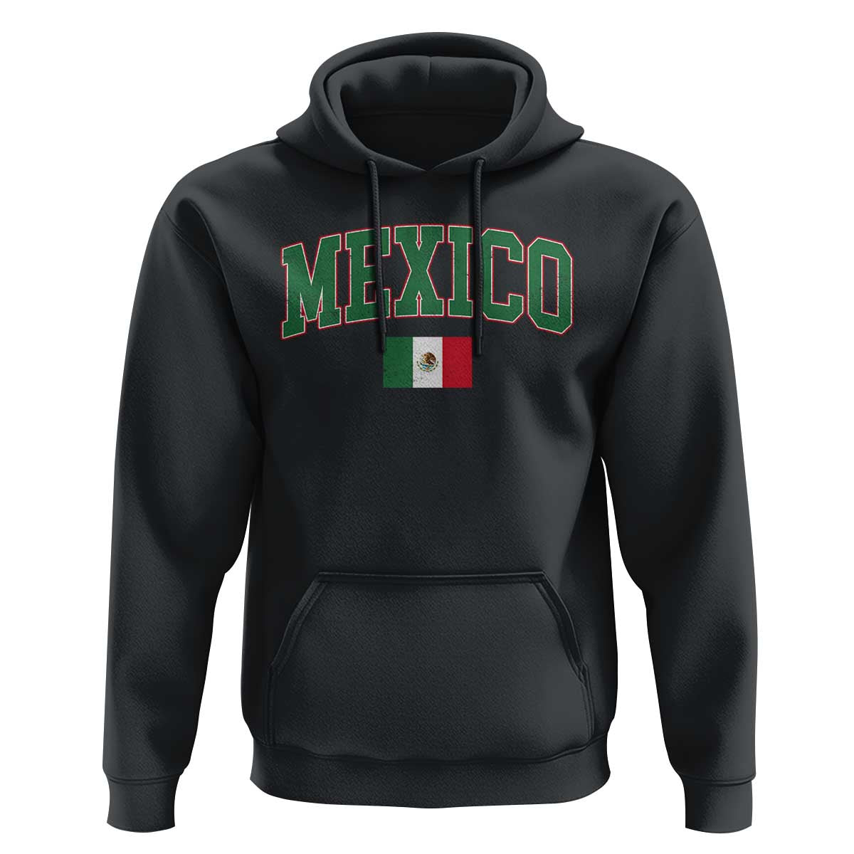 Mexico Flag Vintage Mexican Pride Heritage Hoodie