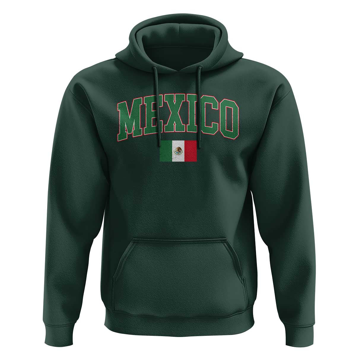 Mexico Flag Vintage Mexican Pride Heritage Hoodie