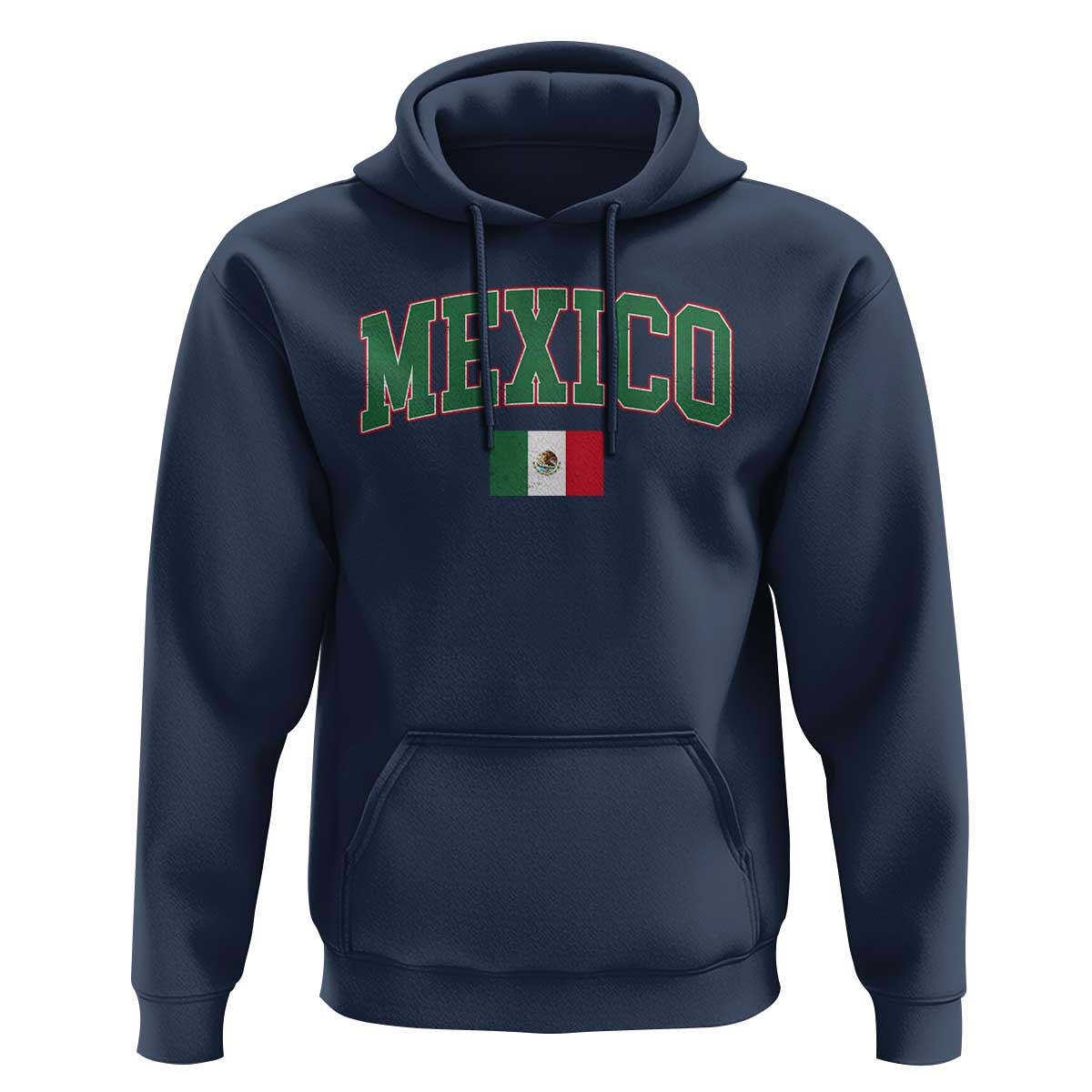 Mexico Flag Vintage Mexican Pride Heritage Hoodie