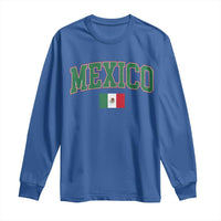 Mexico Flag Vintage Mexican Pride Heritage Long Sleeve Shirt