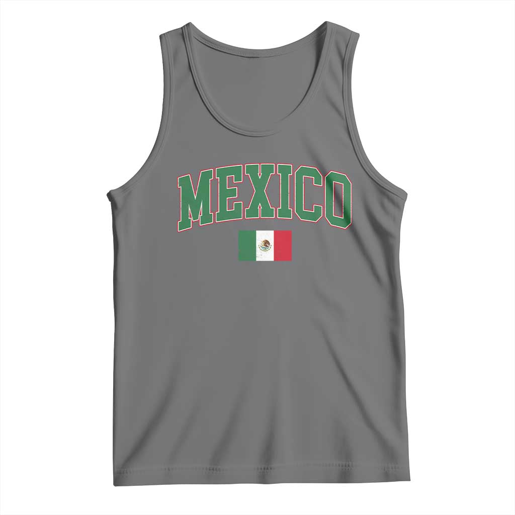 Mexico Flag Vintage Mexican Pride Heritage Tank Top