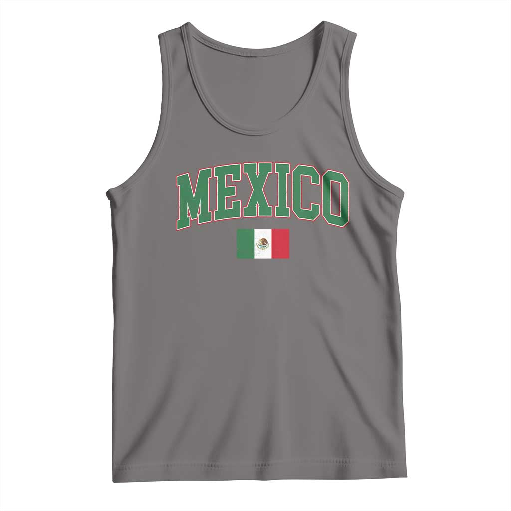 Mexico Flag Vintage Mexican Pride Heritage Tank Top
