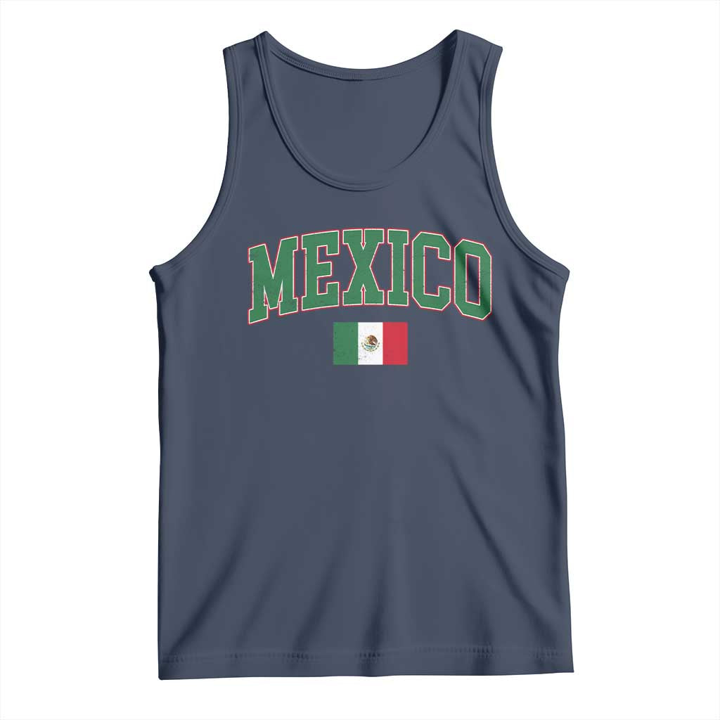 Mexico Flag Vintage Mexican Pride Heritage Tank Top