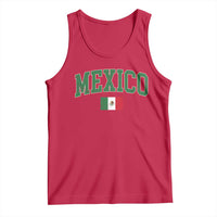 Mexico Flag Vintage Mexican Pride Heritage Tank Top