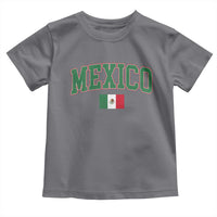 Mexico Flag Vintage Mexican Pride Heritage Toddler T Shirt