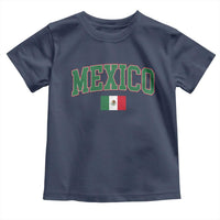 Mexico Flag Vintage Mexican Pride Heritage Toddler T Shirt