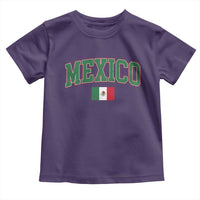 Mexico Flag Vintage Mexican Pride Heritage Toddler T Shirt
