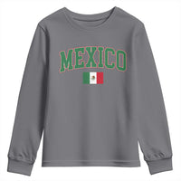Mexico Flag Vintage Mexican Pride Heritage Youth Sweatshirt
