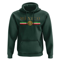 Mexican Heritage Pride Hoodie Mexico Vintage Flag Coat of Arms Graphic