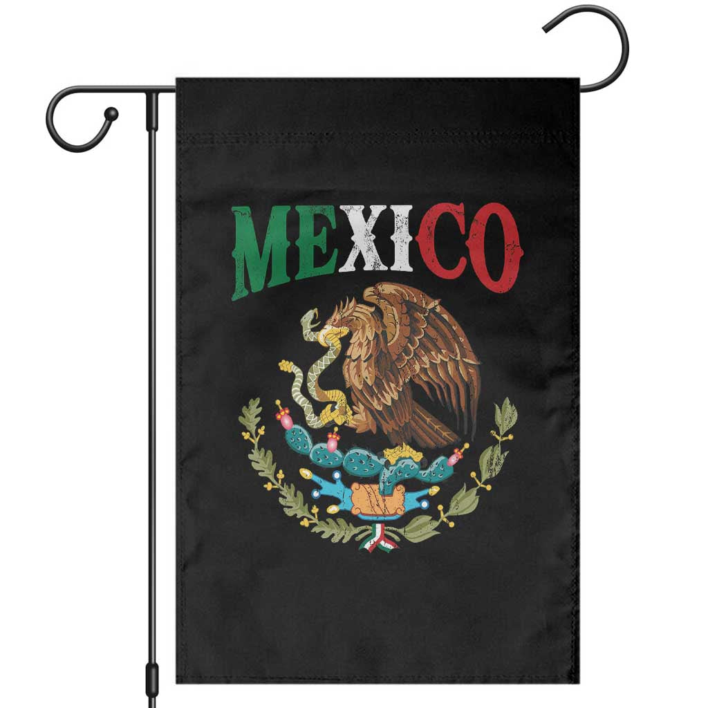 Mexican Coat Of Arms Mexico Vintage Flag Garden Flag