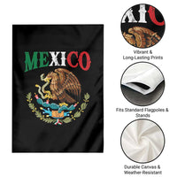 Mexican Coat Of Arms Mexico Vintage Flag Garden Flag