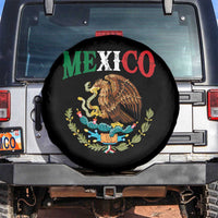 Mexican Coat Of Arms Mexico Vintage Flag Spare Tire Cover