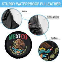 Mexican Coat Of Arms Mexico Vintage Flag Spare Tire Cover