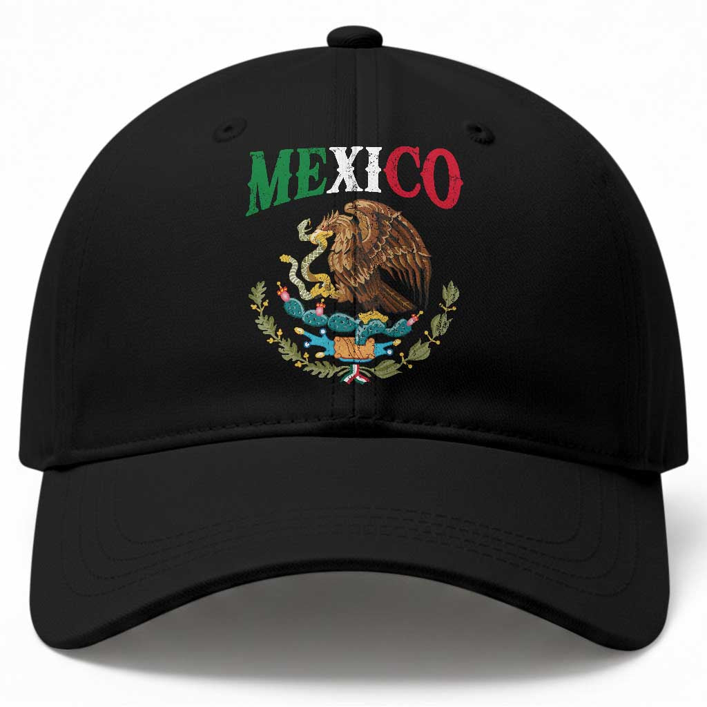 Mexican Coat Of Arms Mexico Vintage Flag Baseball Cap
