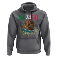 Mexican Coat Of Arms Mexico Vintage Flag Hoodie