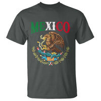 Mexican Coat Of Arms Mexico Vintage Flag T Shirt