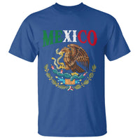 Mexican Coat Of Arms Mexico Vintage Flag T Shirt