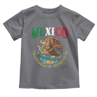 Mexican Coat Of Arms Mexico Vintage Flag Toddler T Shirt