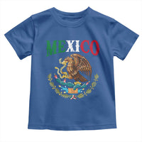 Mexican Coat Of Arms Mexico Vintage Flag Toddler T Shirt