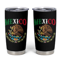 Mexican Coat Of Arms Mexico Vintage Flag Tumbler Cup