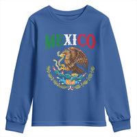 Mexican Coat Of Arms Mexico Vintage Flag Youth Sweatshirt