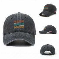 I Am Just Here To Pay For Everything Washed Cotton Baseball Cap Funny Mom Dad