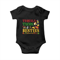 Tequila Tacos And Besties Baby Onesie Funny Mexican Fiesta Cinco De Mayo