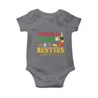 Tequila Tacos And Besties Baby Onesie Funny Mexican Fiesta Cinco De Mayo