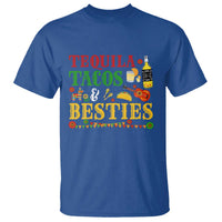Tequila Tacos And Besties T Shirt Funny Mexican Fiesta Cinco De Mayo
