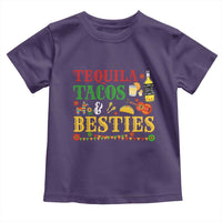 Tequila Tacos And Besties Toddler T Shirt Funny Mexican Fiesta Cinco De Mayo
