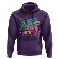 Back To 80s Hoodie Retro Vintage 80's Eighties Costume Party - Wonder Print Shop