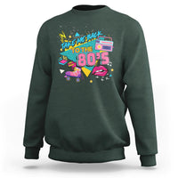 Back To 80s Sweatshirt Retro Vintage 80's Eighties Costume Party - Wonder Print Shop
