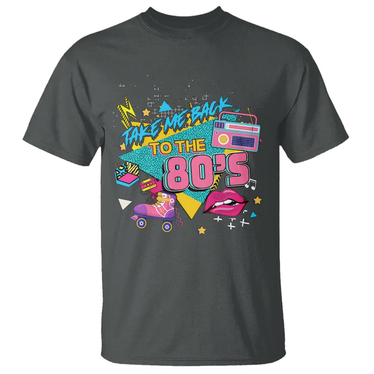 Back To 80s T Shirt Retro Vintage 80's Eighties Costume Party - Wonder Print Shop