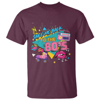 Back To 80s T Shirt Retro Vintage 80's Eighties Costume Party - Wonder Print Shop