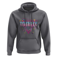 80s Hoodie Totally Rad Neon Vaporware Triangle - Wonder Print Shop